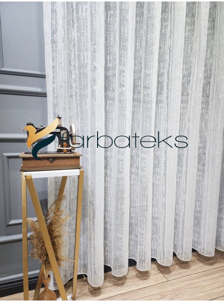 Brillant Ağaç Kabuğu Model Tül Perde Brillant Ağaç Kabuğu Model Tül Perde